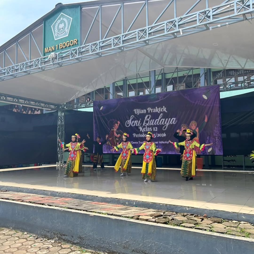 Ujian Praktik di MAN 1 Bogor, Penuh Keceriaan