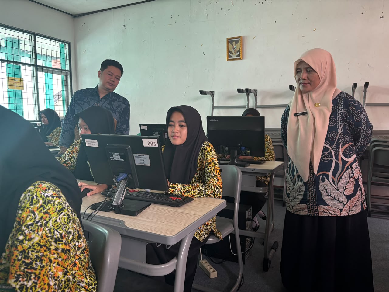 Hari Ketiga Gladi TKA, Konsistensi Siswa MAN 1 Bogor Kampus Karadenan Terus Diperkuat