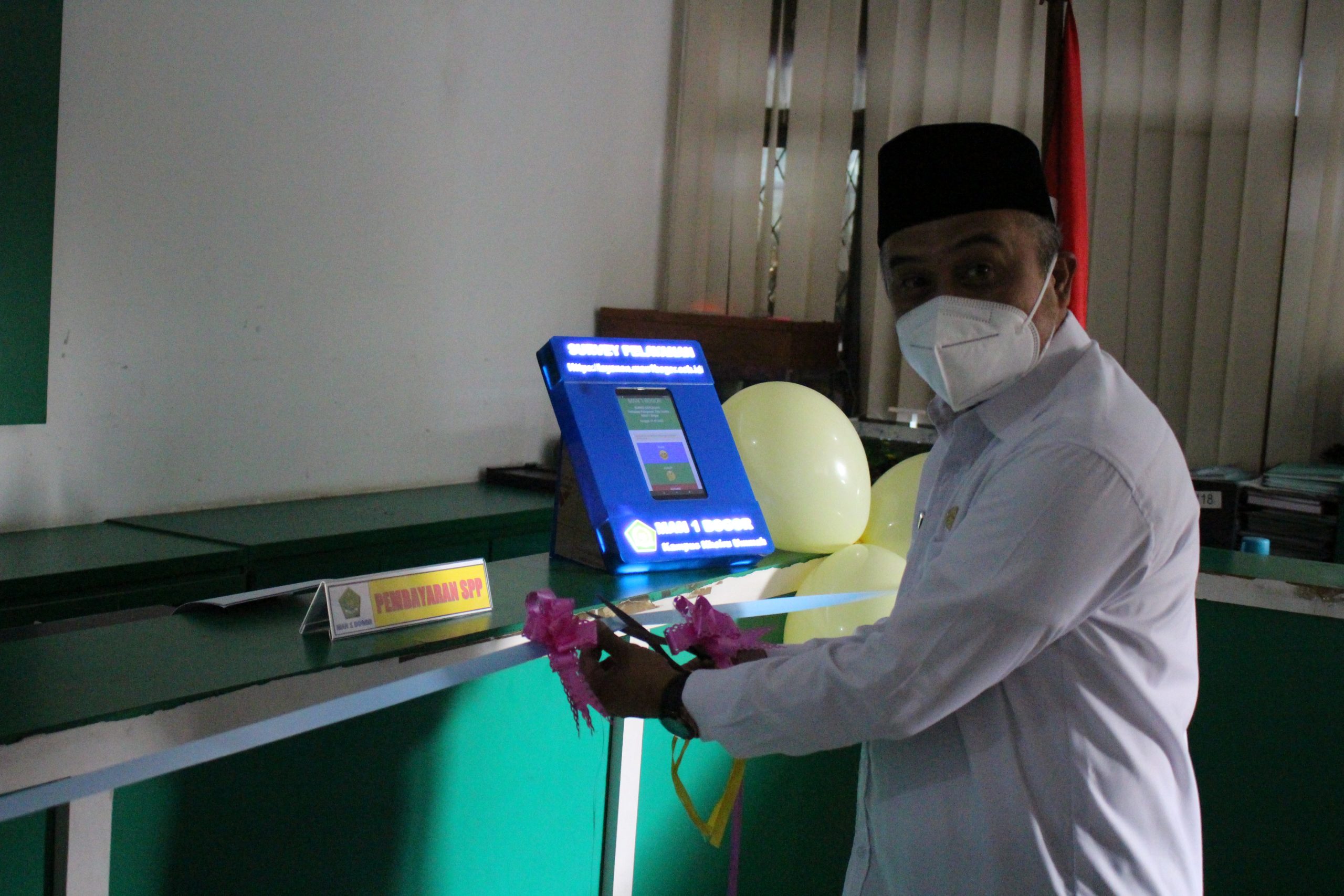 Optimalkan Kinerja, TU MAN 1 Bogor Launching Aplikasi Survei Pelayanan