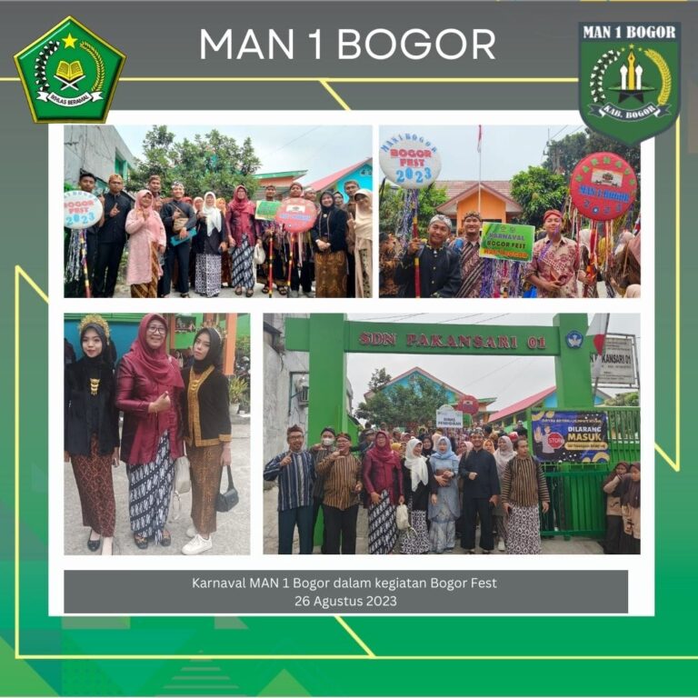 MAN 1 BOGOR RAMAIKAN HELARAN BOGOR FEST 2023