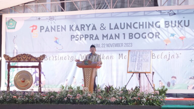 MAN 1 Bogor Rayakan Kesuksesan dengan Panen Karya dan Launching Buku P5PPRA