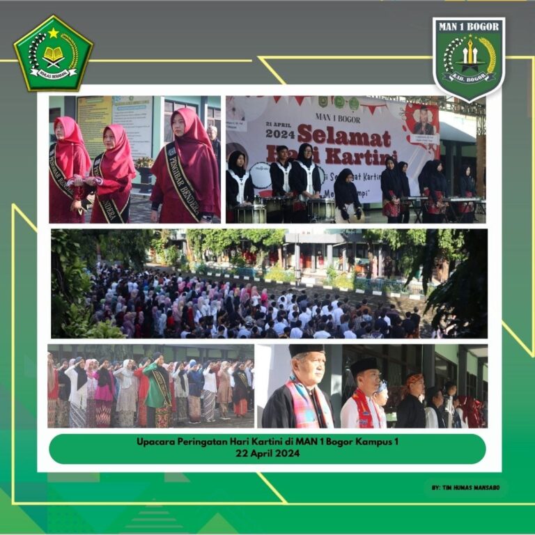 PENGUATAN EMANSIPASI WANITA DALAM PERINGATAN HARI KARTINI DI MAN 1 BOGOR