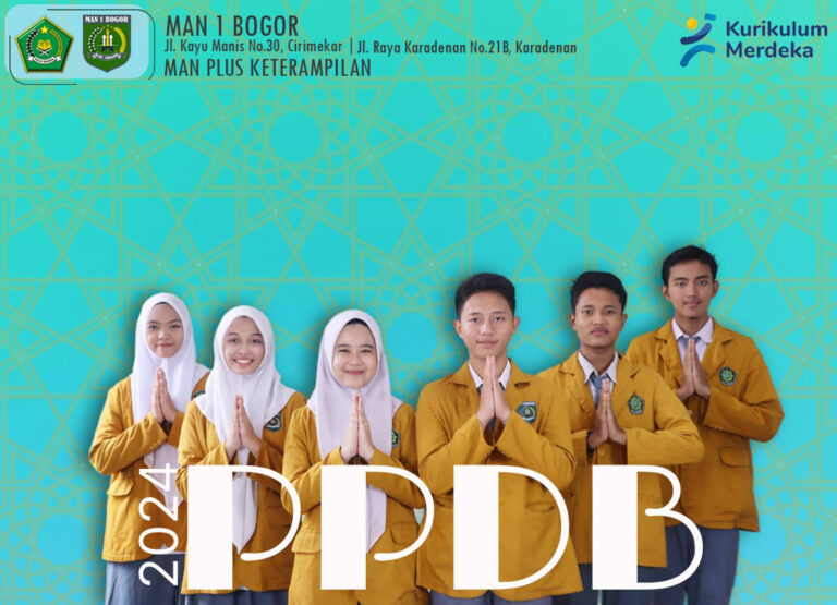 Pengumuman Jadwal Verifikasi PPDB MAN 1 BOGOR 2024/2025
