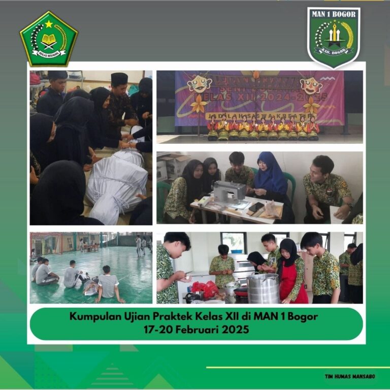 MANSABO SELENGGARAKAN UJIAN PRAKTIK DALAM RANGKA PERKUAT KETERAMPILAN SISWA