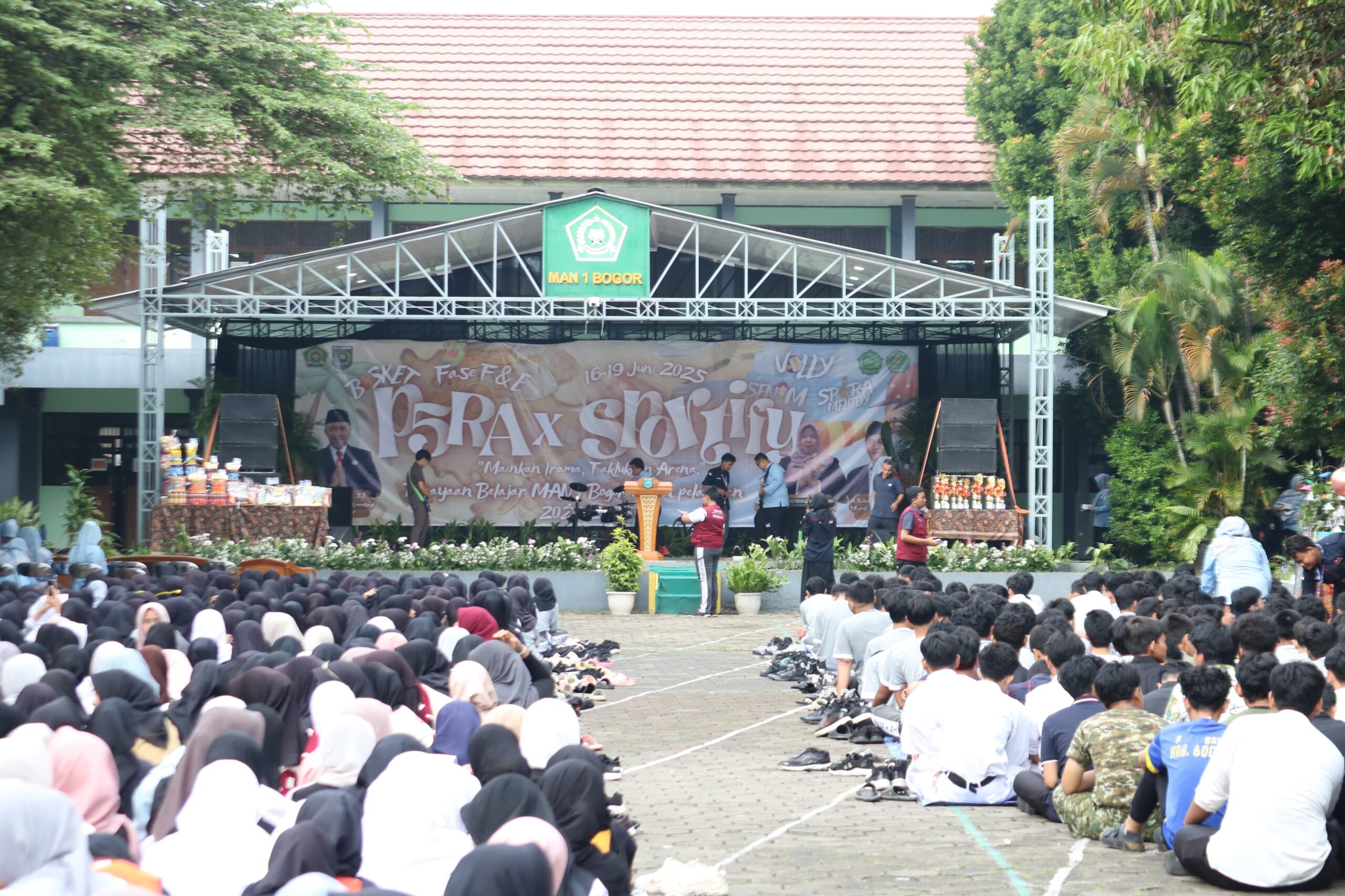 AKSI P5RA: PERAYAAN BELAJAR MAN 1 BOGOR