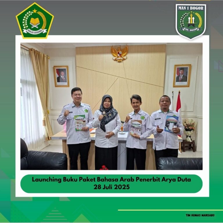 LAUNCHING BUKU PAKET BAHASA ARAB, PENERBIT ARYA DUTA GANDENG GURU MANSABO