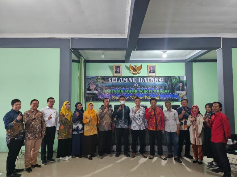 SILATURAHMI DAN DISKUSI PENGURUS KOMITE DENGAN UNSUR PIMPINAN MAN 1 BOGOR