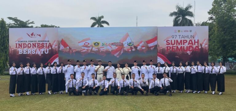 Raffi Ahmad Nasution, Siswa MAN 1 Bogor Jadi Pasukan Pengibar Bendera di Upacara Sumpah Pemuda Kabupaten Bogor