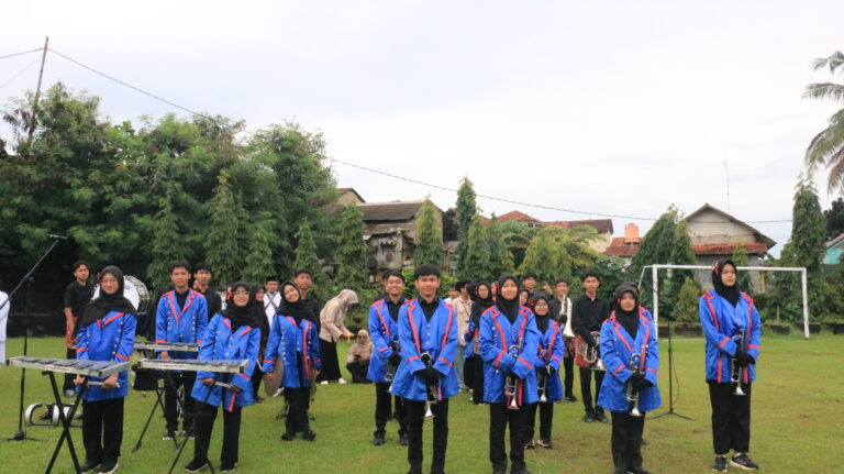 Dukung Kesuksesan HAB ke-80, Marching Band MAN 1 Bogor Tampilkan Performa Terbaik