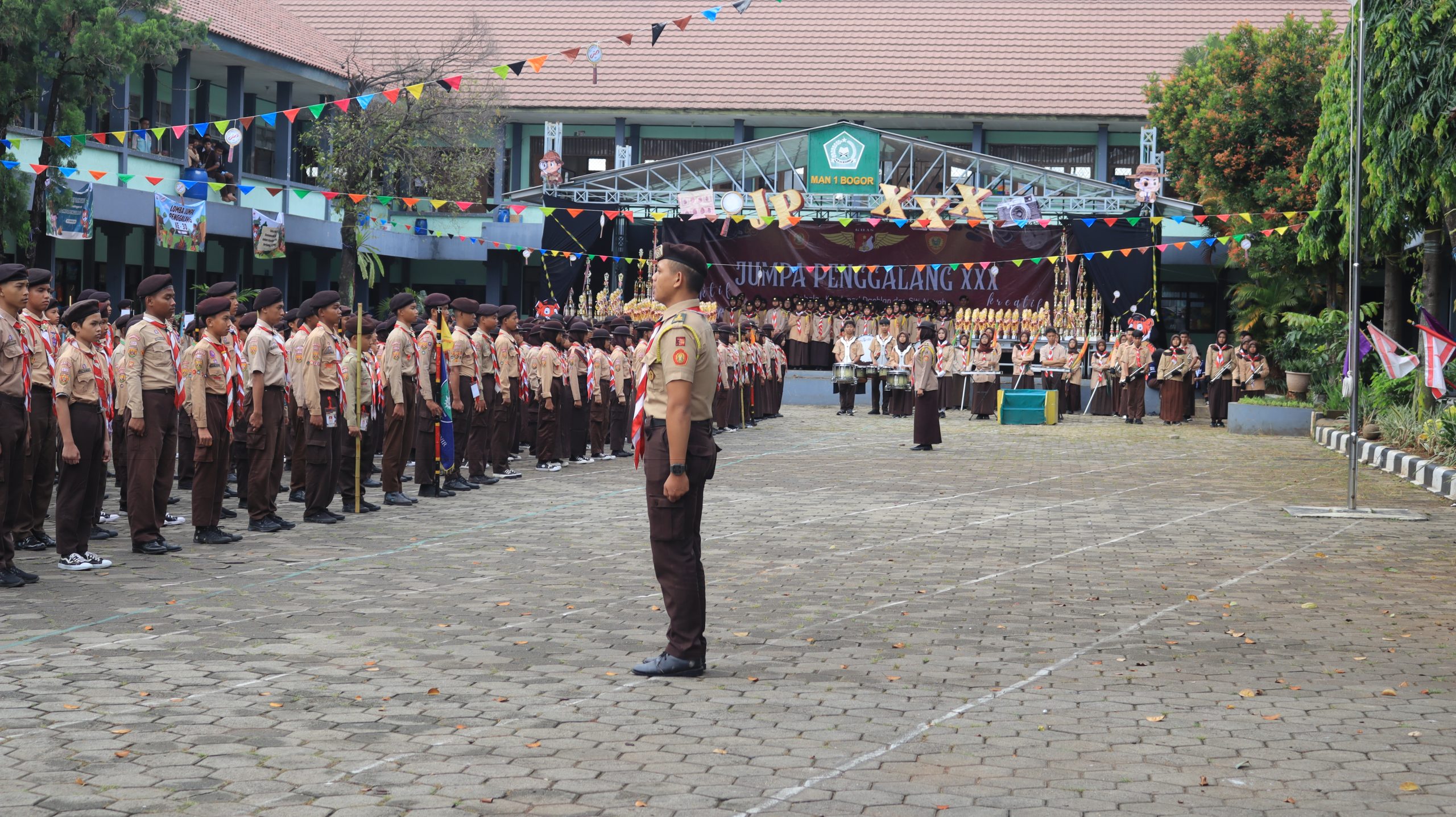 Pramuka MAN 1 Bogor Gelar Jumpa Penggalang XXX, Semarakkan Silaturahmi Pramuka Se-Jabodetabek