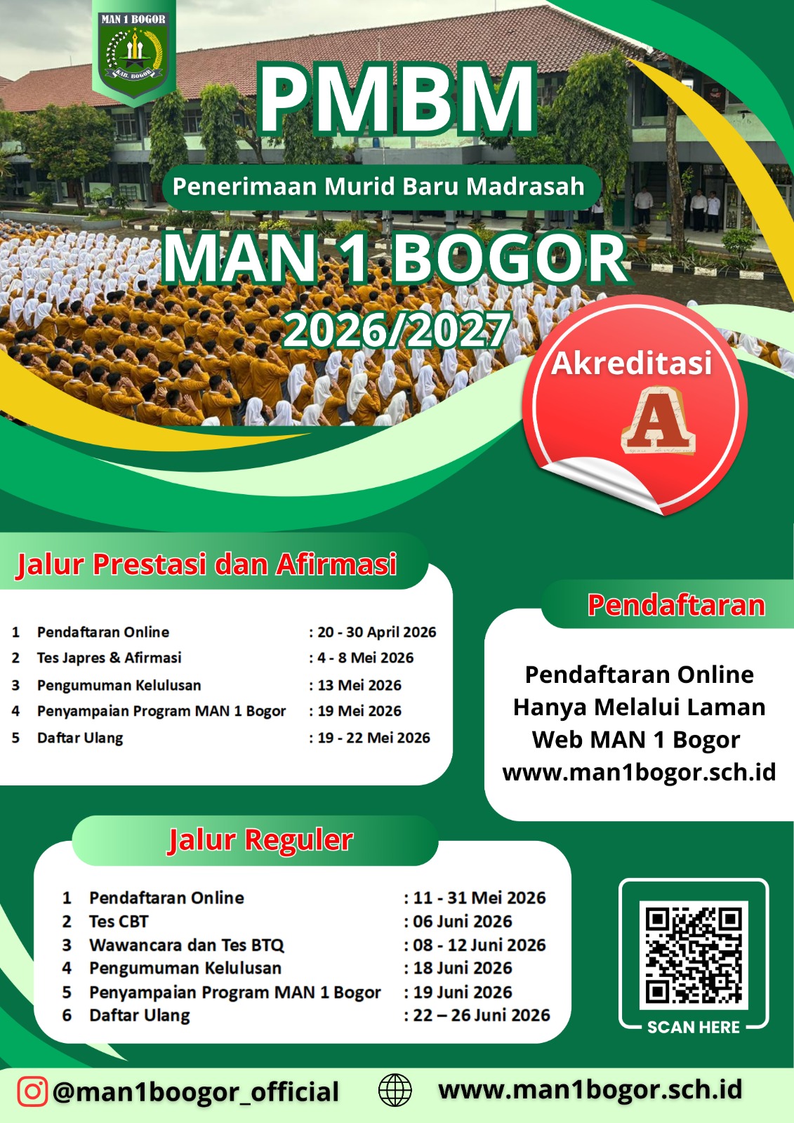 PMBM MAN 1 Bogor 2026